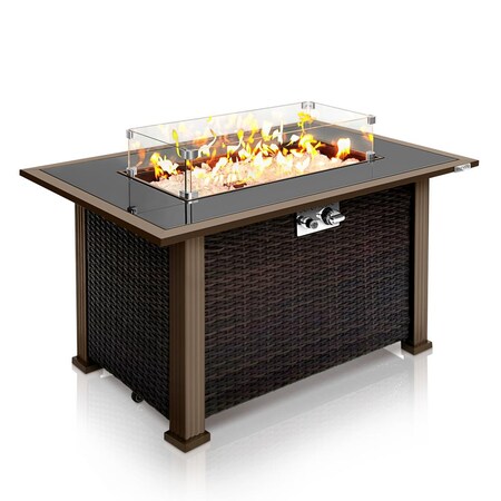 Serenelife Propane Gas Fire Pit, SLFPTL SLFPTL